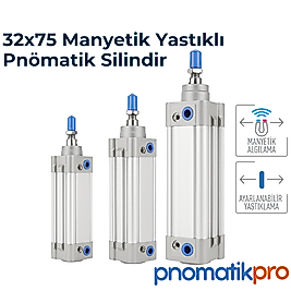 32x75 Pnömatik Piston / Silindir