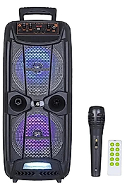 Kts-1743 Uzaktan Kumandalı Ve Mikrofonlu Karaoke Bluetooth Hoparlörü