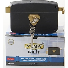 YUMA TRAJLI KİLİT OVAL YM-600