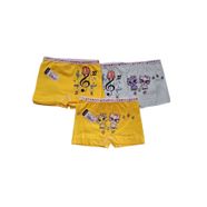 TUTKU KIZ ÇOCUK ELASTAN BASKILI BOXER 2 NUMARA ADET FİYATI