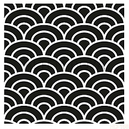 Home Decor (Duvar) Stencıl 45*45 cm HD-156