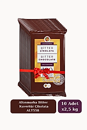 Altınmarka Bitter Kuvertür %55 Alt558 2.5 Kg 10'LU PAKET