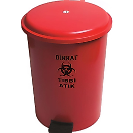 Tıbbi Atık Kovası Pedallı ( KDV DAHİL )