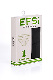 EFSİ ERKEK BAMBOO SLİP 2 Lİ KUTU SİYAH