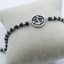 Erkek çapa bileklik