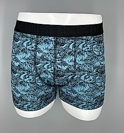 BOXER DESENLİ 3016 TURKUAZ KURUKAFA DESEN