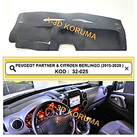 Peugeot Partner 2015 - 2020 Konsol Torpido A3D Koruma