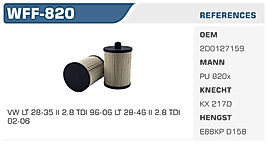 YAKIT FİLTRESİ VW LT 28-35 II 2.8 TDI 96-06 LT 28-46 II 2.8 TDI  02-06