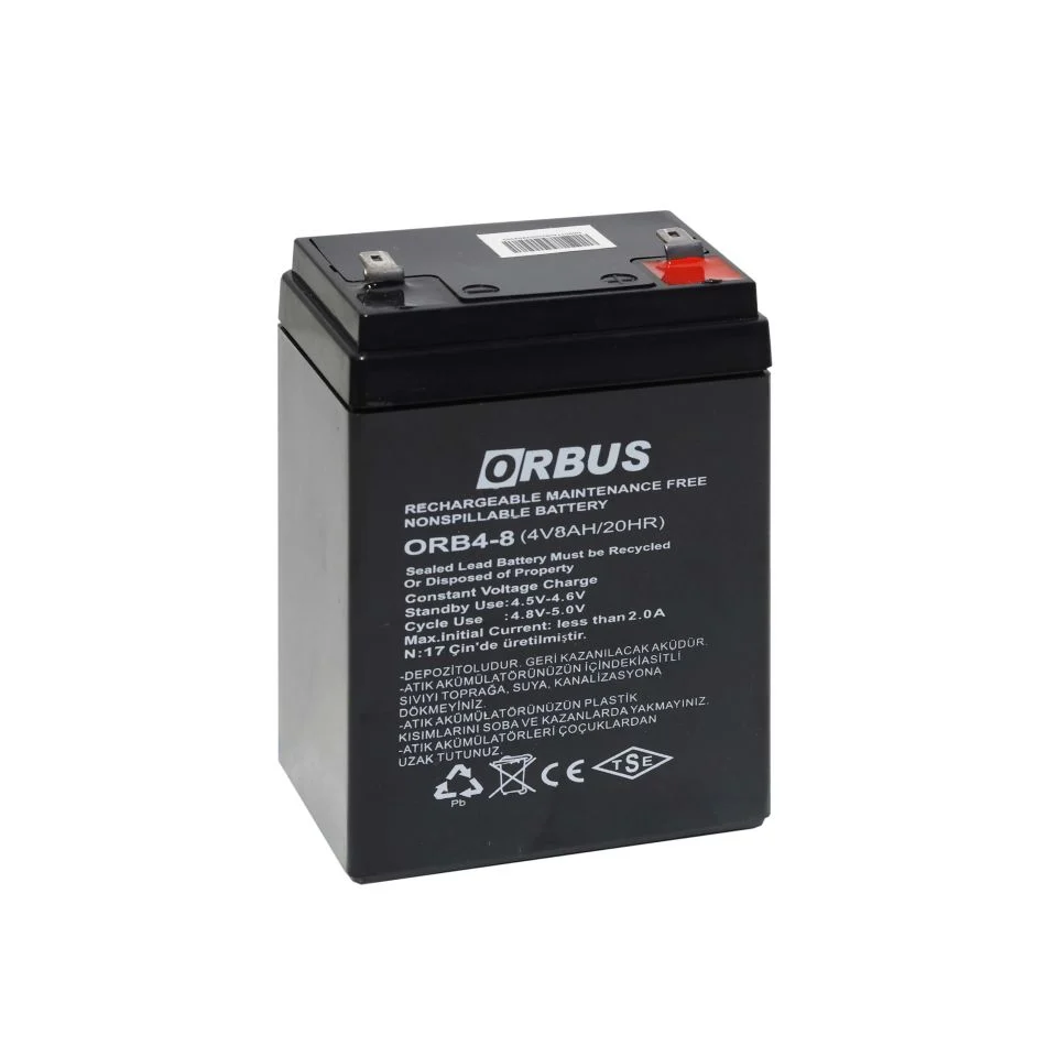 4V 8 Ah Kuru Akü (ORBUS)