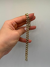 XUPİNG Klasik Cuban Gold VIP Çelik Bileklik