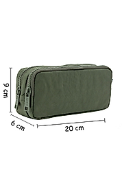 Nemo Bags Haki Su Geçirmez Krinkıl Kumaş Çift Bölmeli