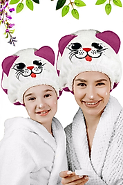 Saç Kurulama Havlusu Banyo Duş Bonesi