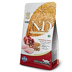 ND Düşük Tahıllı Tavuk Nar Kedi Maması 1,5 Kg