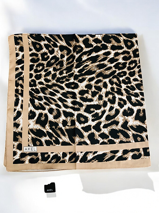 Akel Digital Kristal Eşarp  Desenli