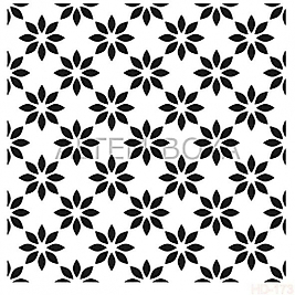 Home Decor (Duvar) Stencıl 45*45 cm HD-173
