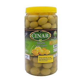 4X Domat Kırma Yeşil Zeytin (İri̇ Boy) 1 Kg