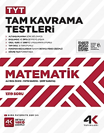 4K Yayınları TYT Matematik Tam Kavrama Testleri 2025 2026 Yeni Baskı Sezon
