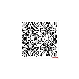 Home Decor Midi Stencil 22*22 cm hdm-84