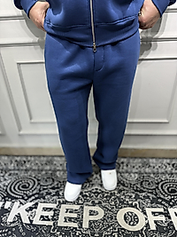 Baggy Eşofman Alt - Mavi