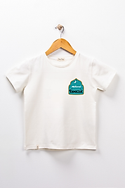 Yetişkin Kısa Kollu Bisiklet Yaka "Mübarek Ramazan" Baskılı Tişört Mevsimlik Pamuklu