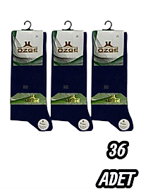 Erkek Özde Dikişsiz Çorap 36 Adet