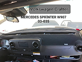 Volkswagen Crafter 2019+ Konsol Torpido 3D Koruma