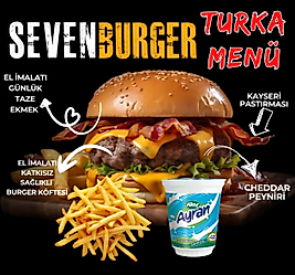 SevenBurger TURKA Menü