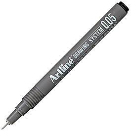 ARTLINE ÇİZİM KALEMİ DRAWING SYSTEM 2303 0.03 SİYAH
