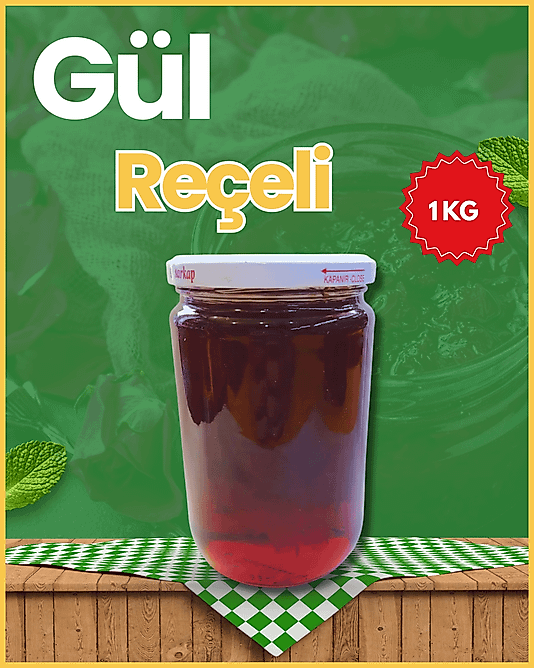 Gül Reçeli 1000gr