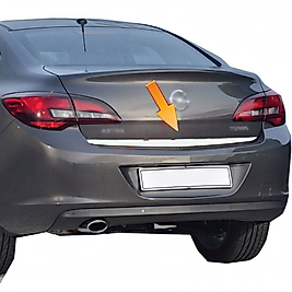 Opel Astra J Sedan Krom Bagaj Alt Çıta (formlu) P.Çelik