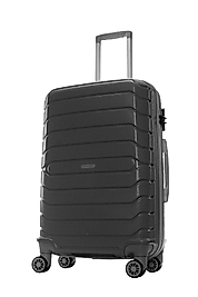 Arrow Büyük Ve Orta Boy Valiz Seti %100 Polipropilen Kırılmaz Valiz Antrasit 618