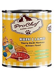 16 Adet Premium Plus Yavru Kedi Maması | 415 Gr Kuzu Etli Konserve Yaş Mama