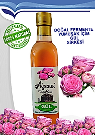 GÜL SİRKESİ 500 ML (DOĞAL FERMENTE İÇİMLİK)