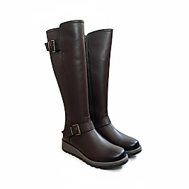 DY-3091 %100 Hakiki Deri Kadın Çizme