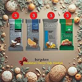 ZBARZ POWER & VEGAN 12 li  (HİNDİSTAN CEVİZİ YAĞI HEDİYELİ)