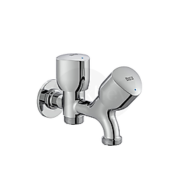 Roca Brava Çift Çıkışlı Bahçe/Çamaşır Makine Musluğu - Krom / Rozet Dahil A5A178EC00