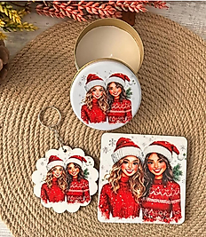 Yeni Yıl Yılbaşı Kız Arkadaş Kanka Hediye Seti