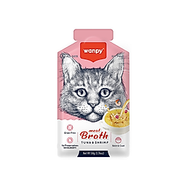 Wanpy Karides ve Ton Balığı Eti Çorbası (50 g)