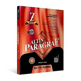 Altın Karma 7.Sınıf Altın Paragraf Soru Bankası (MESUT HAYAT)