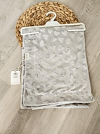 ⭐️Bibaby Kalp Figürlü  Kadife Battaniye