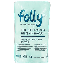 Folly Tek Kullanımlık Havlu 50'li