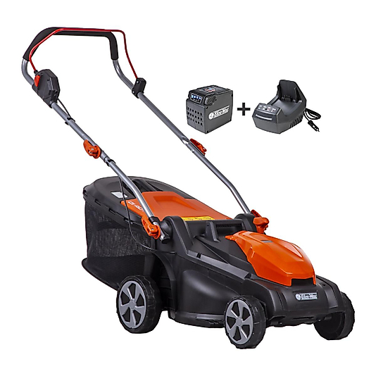 Gi 40 P AKÜLÜ ÇİM BİÇME MAKİNESİ 5.0Ah+ŞARJ CİHAZI