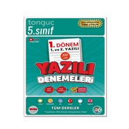Tonguç 5. Sınıf Yazılı Denemeleri 1. Dönem 1 ve 2. Yazılı