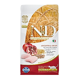N&D PRIME KEDİ TAVUK&NAR NEUTERED YETİŞKİN 1.5KG