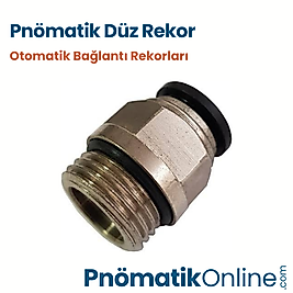 Pnömatik Düz Rekor