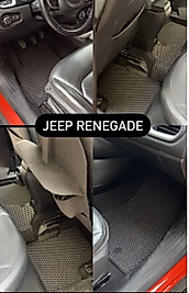 Jeep Renegade Akıllı Premium Eva Oto Paspas (Aksesuarlar Fiyata Dahil Değildir)