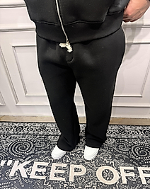 Baggy Eşofman Alt - Siyah