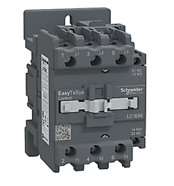 Easy TeSys kontaktör 3P(3 NA) - AC-3 - <= 440 V 65A - 220 V AC bobin LC1E65M5