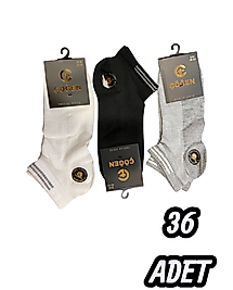 Erkek Çöğen Dikişsiz Patik 36 Adet