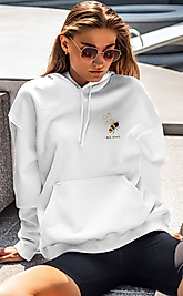 Bee Kind Unisex Kapşonlu Sweatshirt
